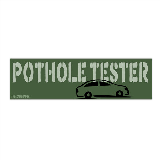 Pothole Tester
