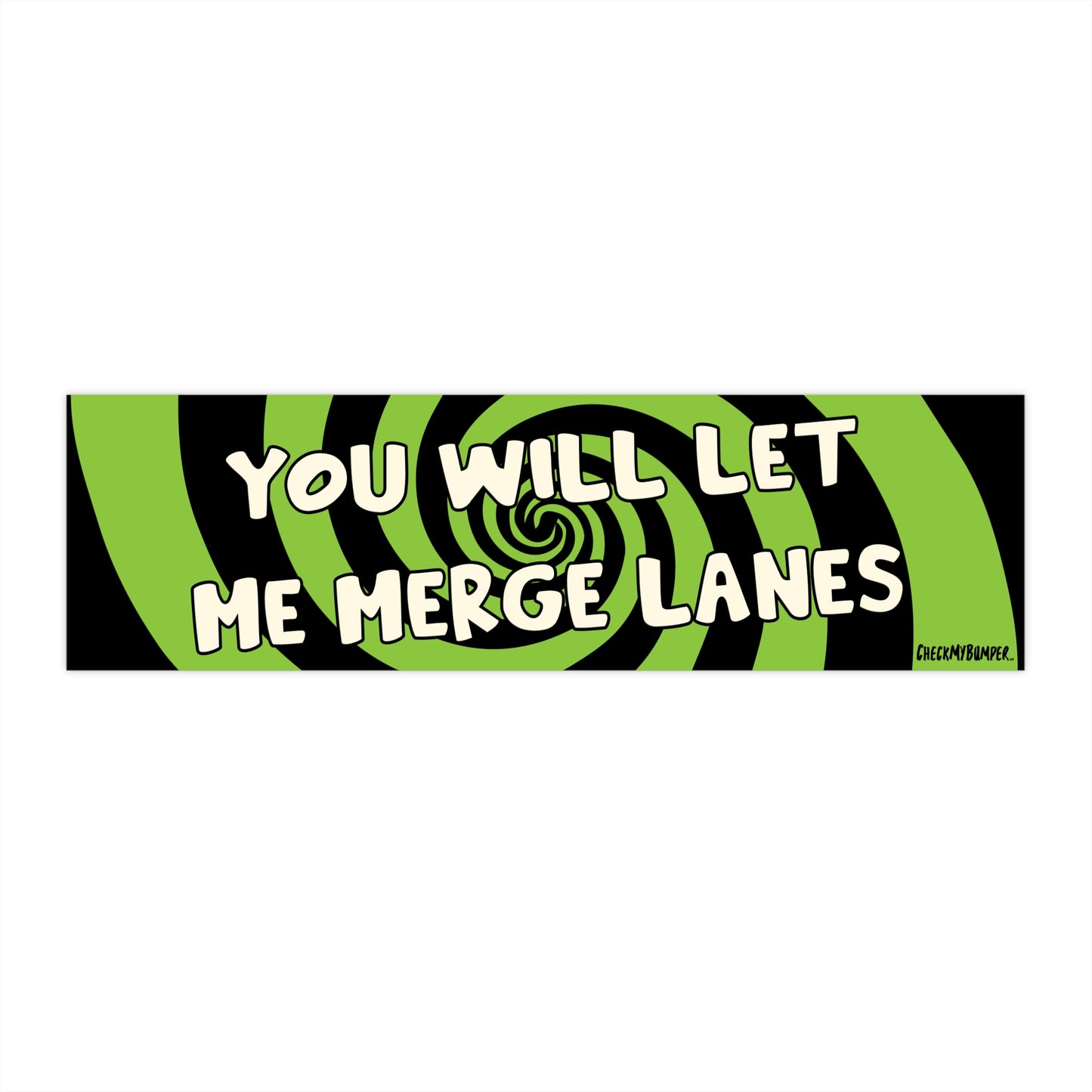 You Will Let Me Merge Lanes