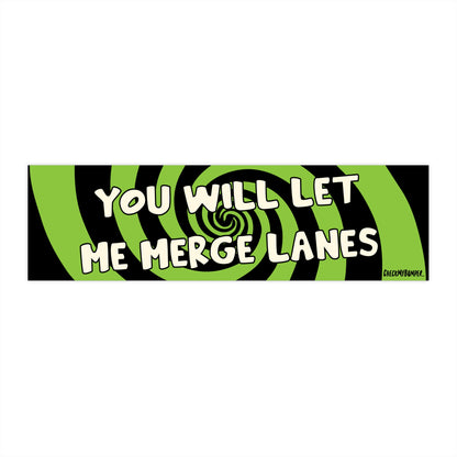 You Will Let Me Merge Lanes