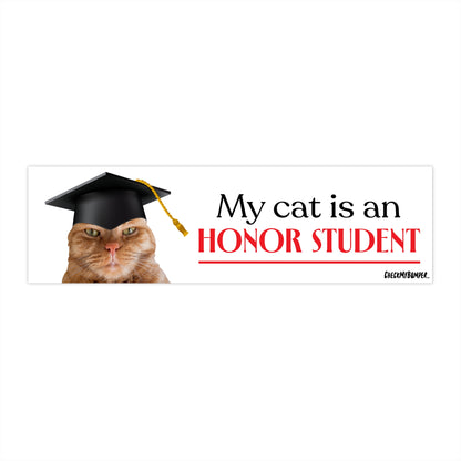 My Cat Is an Honor Student